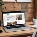 Image of computer doing small business consulting services