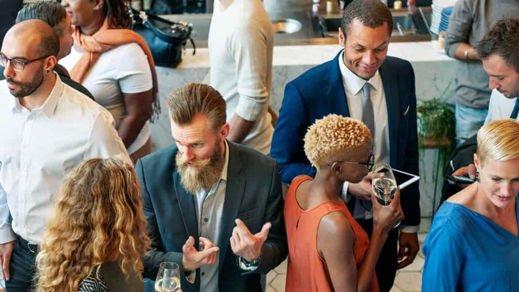 Image of networking event