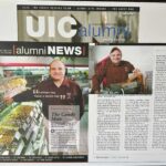 Cover Story of UIC Alumni magazine