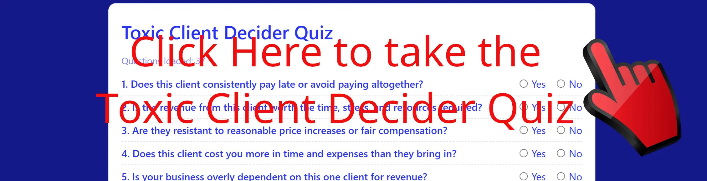 Toxic Decider Quiz